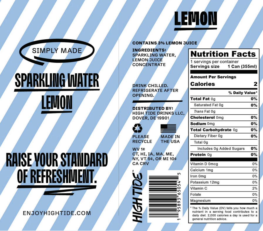 Lemon - Sparkling Water